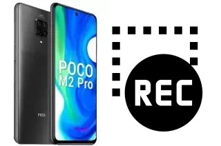 Record screen in Xiaomi Poco M2 Pro