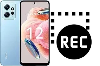 Record screen in Xiaomi Redmi Note 12 4G