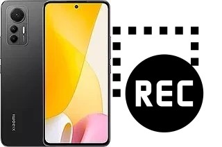 Record screen in Xiaomi 12 Lite