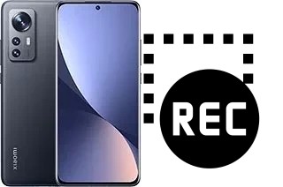 Record screen in Xiaomi 12X