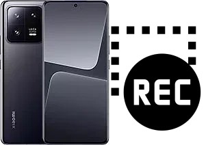 Record screen in Xiaomi 13 Pro