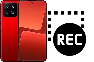 Record screen in Xiaomi 13