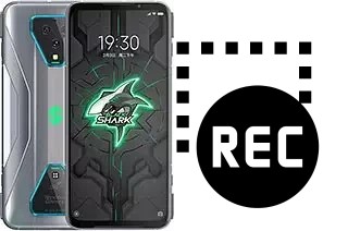 Record screen in Xiaomi Black Shark 3 Pro