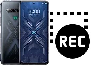 Record screen in Xiaomi Black Shark 4 Pro