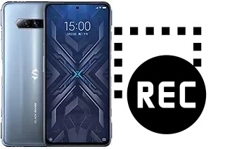 Record screen on Xiaomi Black Shark 4