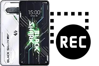 Record screen in Xiaomi Black Shark 4S Pro