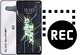 Record screen in Xiaomi Black Shark 4S