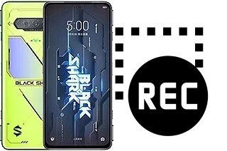 Record screen in Xiaomi Black Shark 5 RS