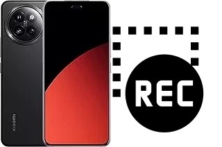 Record screen in Xiaomi Civi 4 Pro