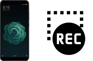 Record screen in Xiaomi Mi 6X