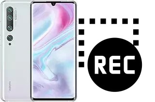 Record screen in Xiaomi Mi CC9 Pro