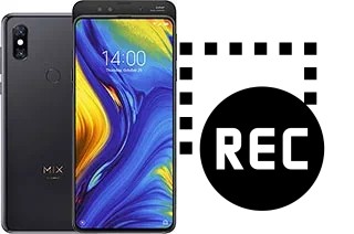 Record screen in Xiaomi Mi Mix 3 5G