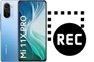 Record screen in Xiaomi Mi 11X Pro