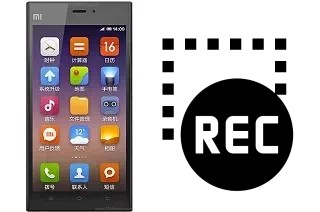 Record screen in Xiaomi Mi 3