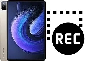 Record screen in Xiaomi Pad 6 Pro