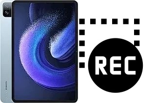 Record screen in Xiaomi Pad 6