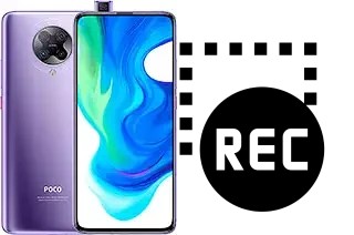 Record screen on Xiaomi Poco F2 Pro