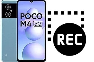 Record screen in Xiaomi Poco M4 5G