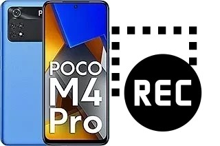 Record screen in Xiaomi Poco M4 Pro