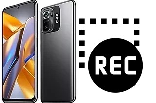 Record screen in Xiaomi Poco M5s