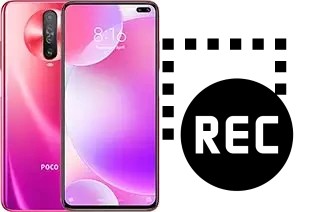 Record screen in Xiaomi Poco X2