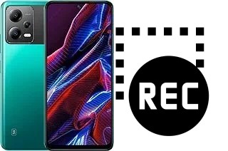 Record screen in Xiaomi Poco X5