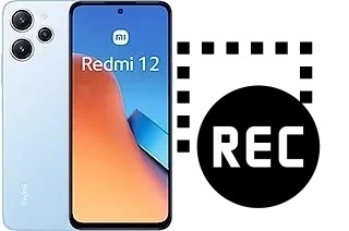 Record screen in Xiaomi Redmi 12