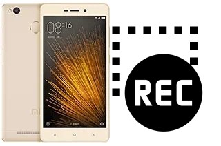 Record screen in Xiaomi Redmi 3x