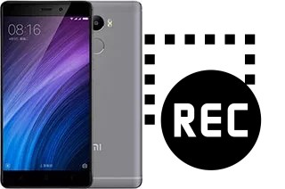 Record screen in Xiaomi Redmi 4 (China)