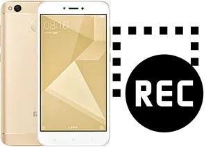 Record screen in Xiaomi Redmi 4 (4X)