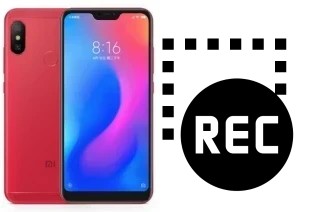 Record screen in Xiaomi Redmi 6 Pro