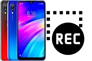 Record screen in Xiaomi Redmi 7