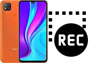 Record screen in Xiaomi Redmi 9 (India)