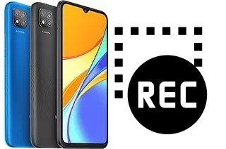 Record screen in Xiaomi Redmi 9C NFC