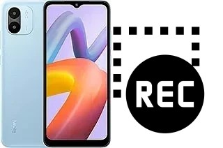 Record screen in Xiaomi Redmi A2