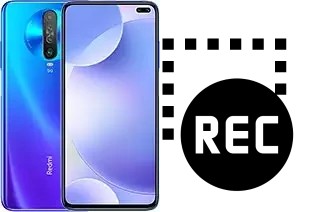 Record screen in Xiaomi Redmi K30 5G