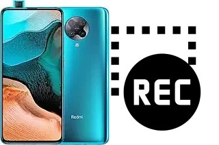 Record screen in Xiaomi Redmi K30 Pro