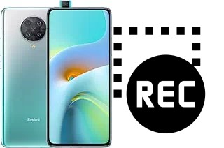 Record screen in Xiaomi Redmi K30 Ultra