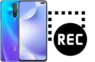 Record screen on Xiaomi Redmi K30i 5G