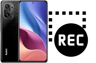 Record screen in Xiaomi Redmi K40 Pro+