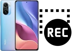 Record screen in Xiaomi Redmi K40 Pro