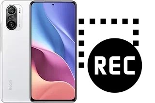 Record screen in Xiaomi Redmi K40