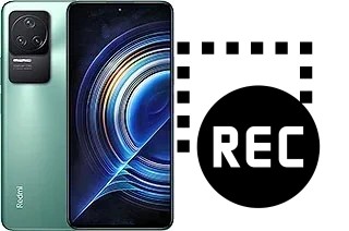 Record screen in Xiaomi Redmi K50 Pro