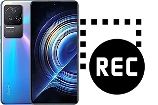 Record screen on Xiaomi Redmi K50