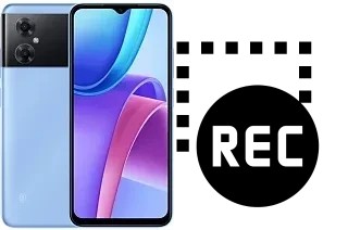 Record screen in Xiaomi Redmi Note 11R