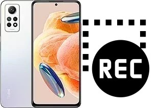 Record screen in Xiaomi Redmi Note 12 Pro 4G