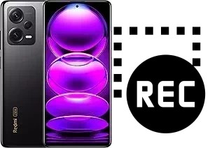 Record screen in Xiaomi Redmi Note 12 Explorer