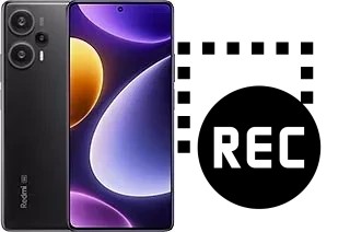 Record screen in Xiaomi Redmi Note 12 Turbo