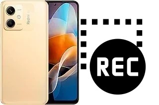 Record screen in Xiaomi Redmi Note 12R Pro