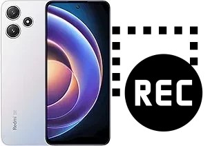 Record screen in Xiaomi Redmi Note 12R